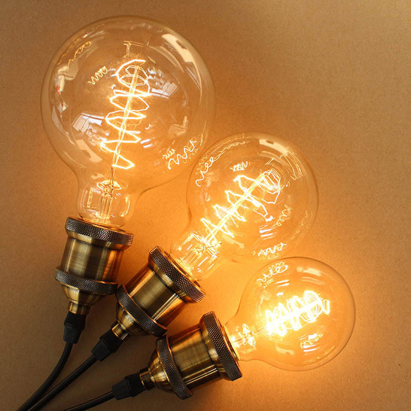 Ampoules Vintage Edison Ampoules G95RS 220 v E27 À Incandescence